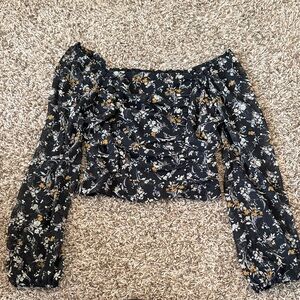 All In Favor Floral Top